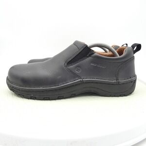 Red Wing 6700 Men's 10 D Work Shoes Black Leather Slip Resistant Safety Toe